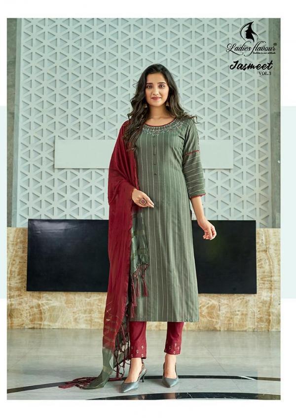 LF Jasmeet 3 Fancy Rayon Readymade Salwar